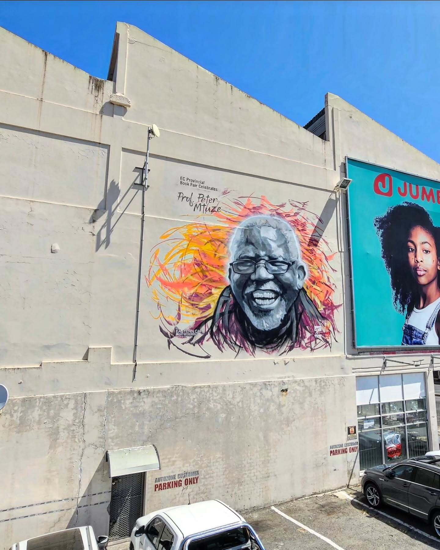 Prof Mtuze Tribute Mural