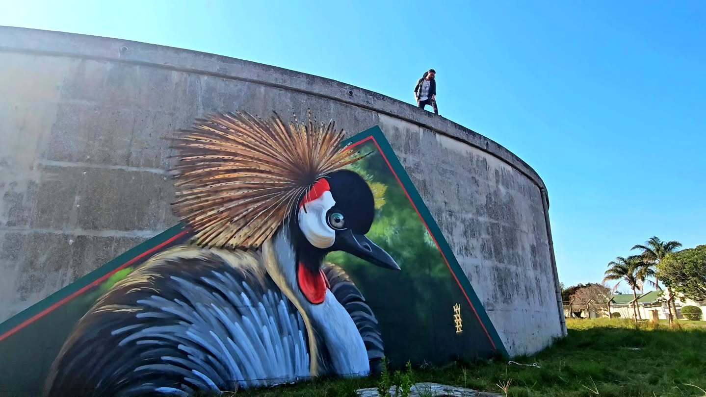 Gonubie Crane Mural