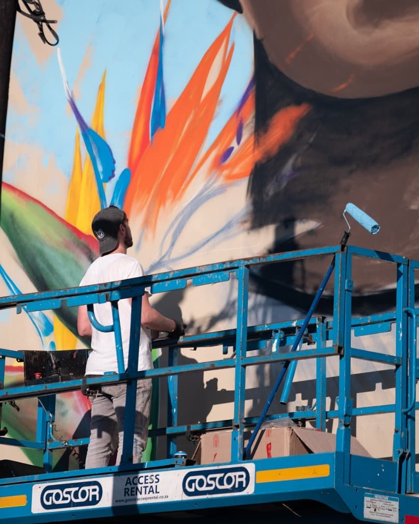 Curry Street Mural #2