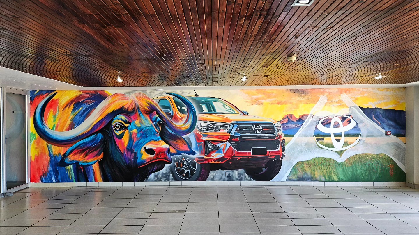 Buffalo Toyota Mural