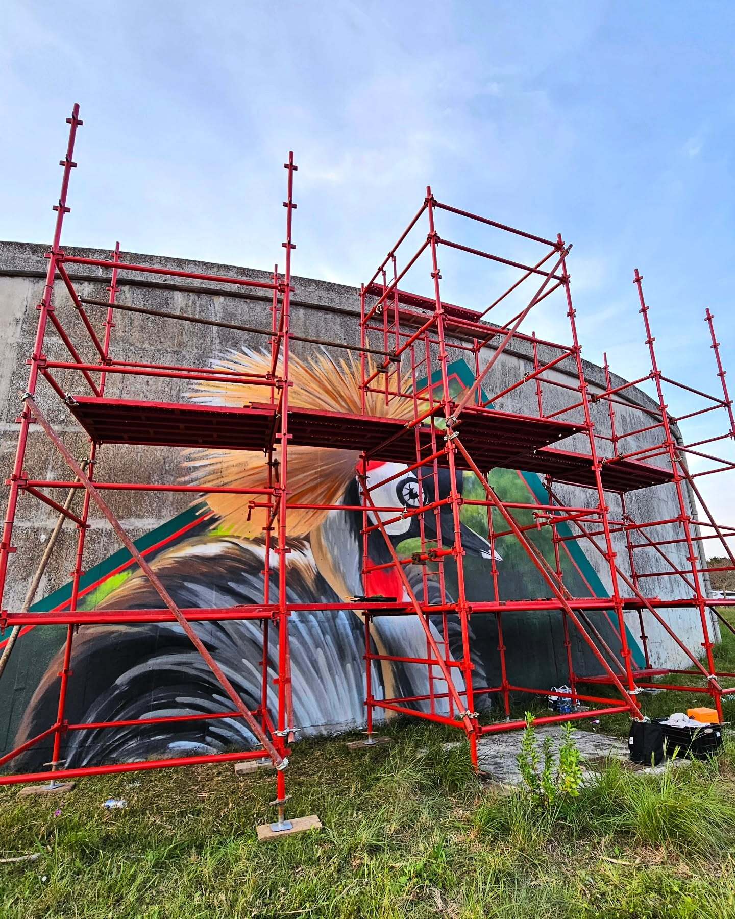 Gonubie Crane Mural