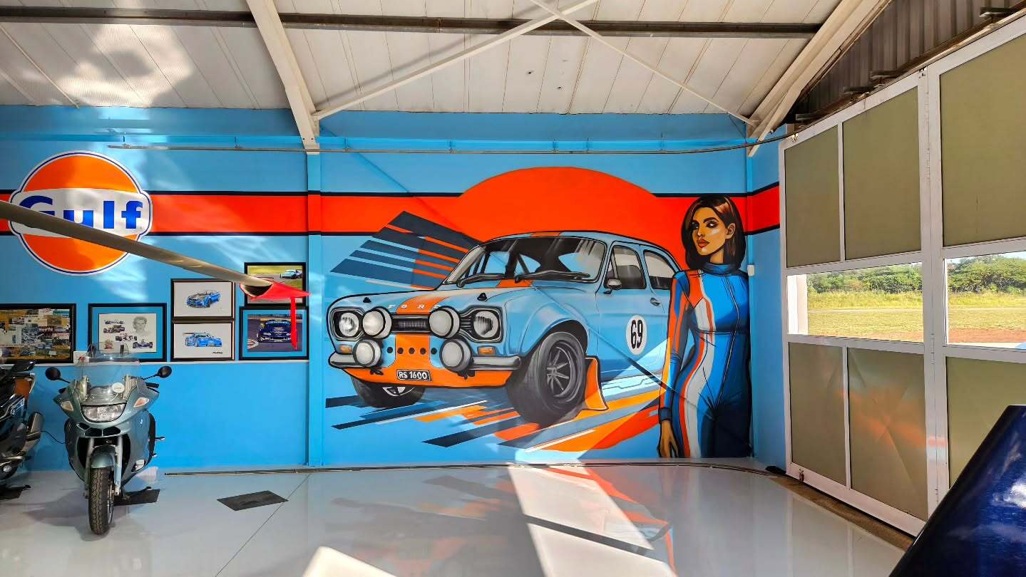 Ford Escort MK1 Mural