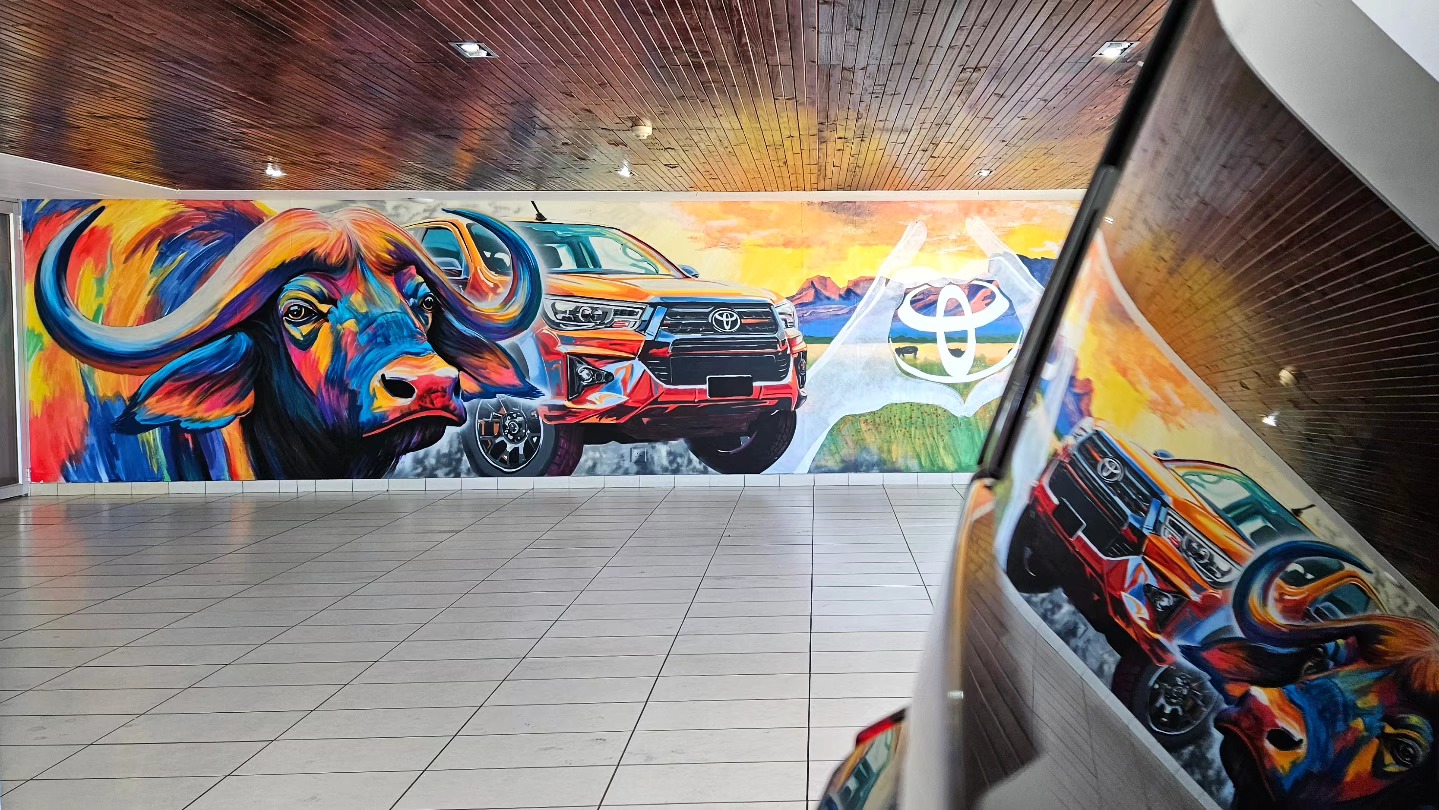 Buffalo Toyota Mural