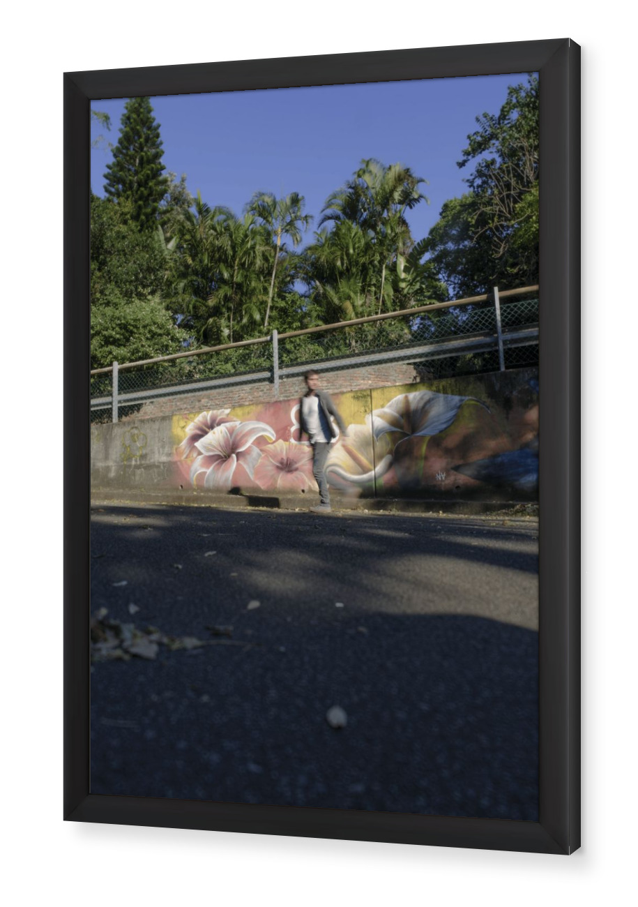 FLOWERS MURAL PRINT