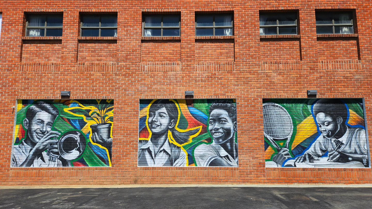 Stirling High School Mural