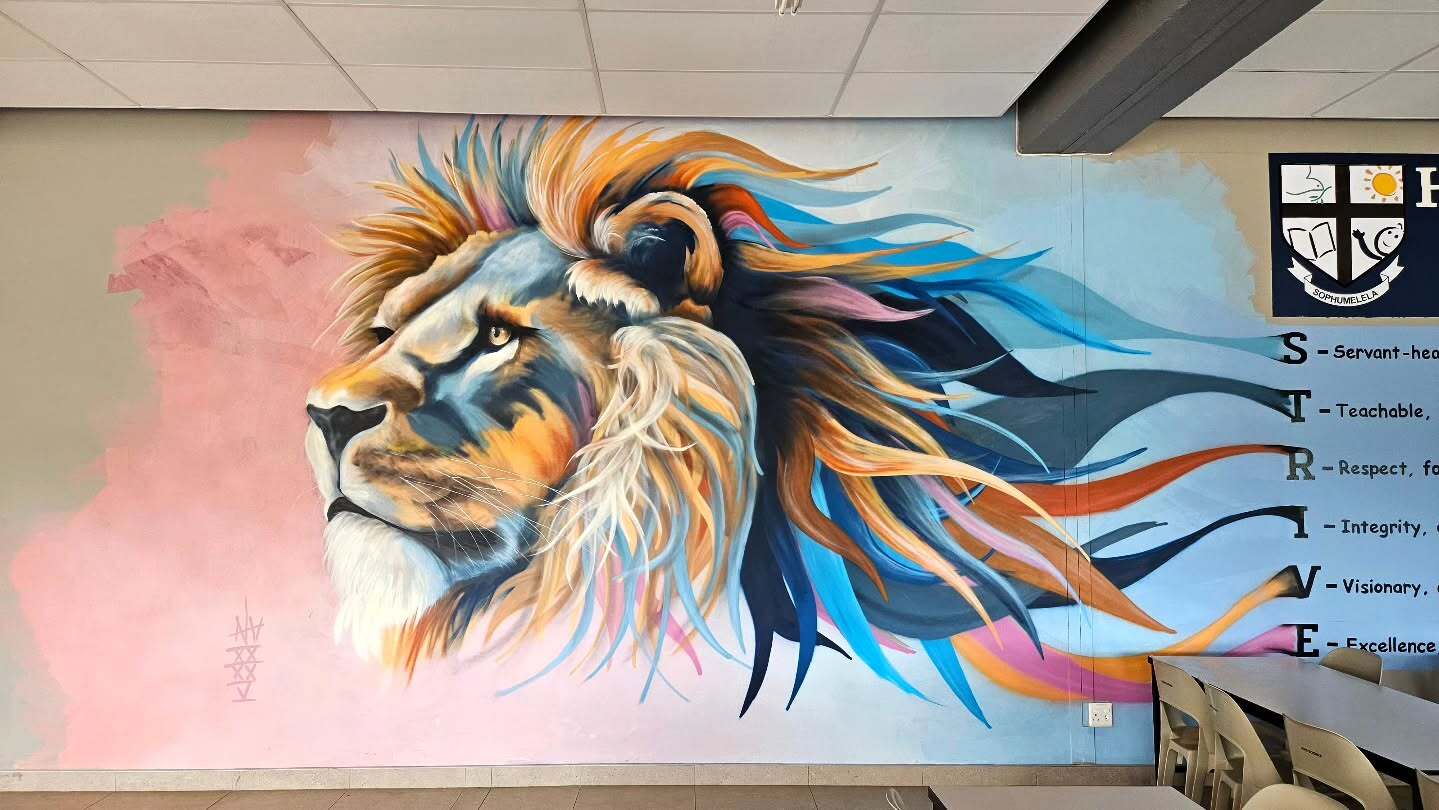 Lion Mural