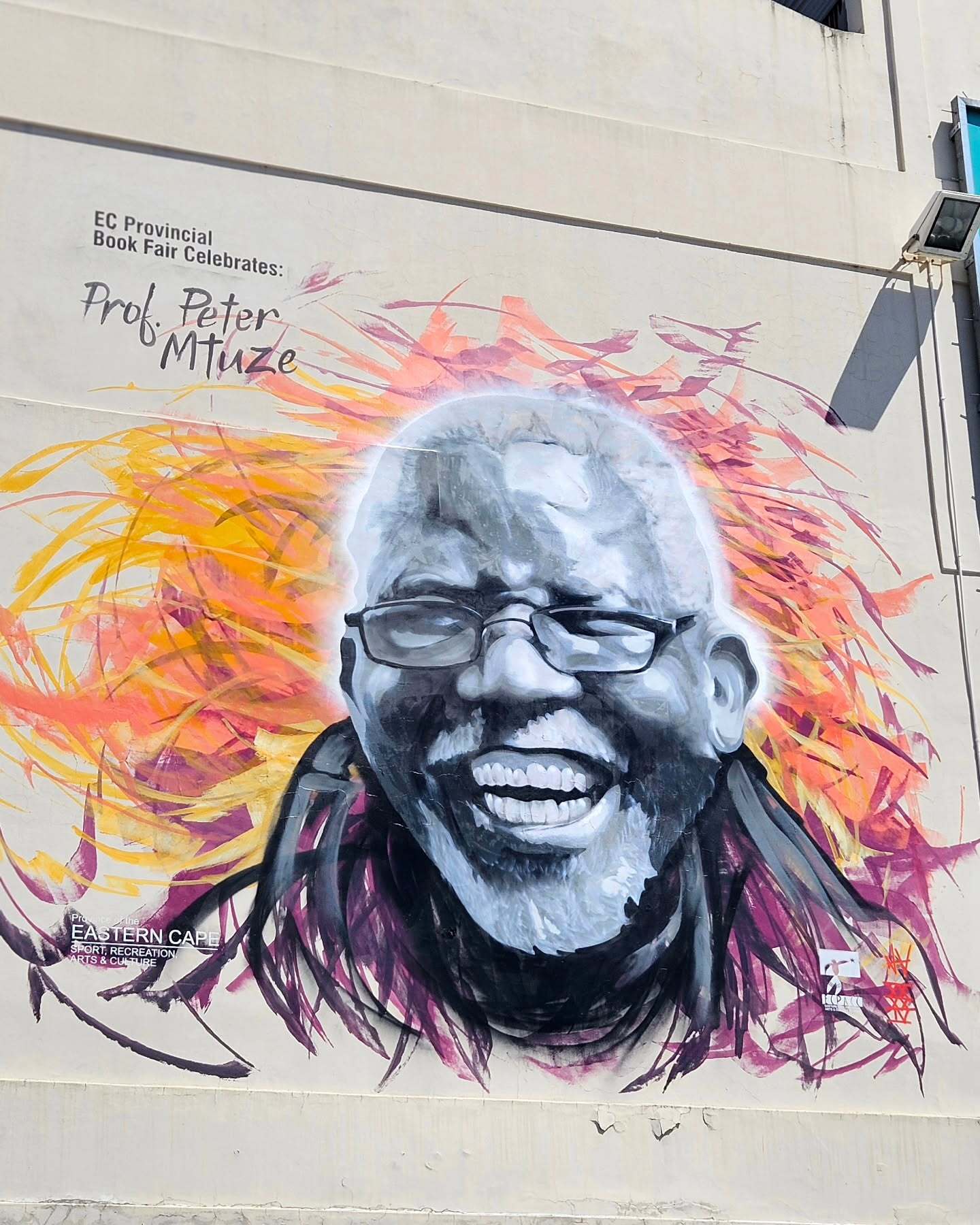 Prof Mtuze Tribute Mural
